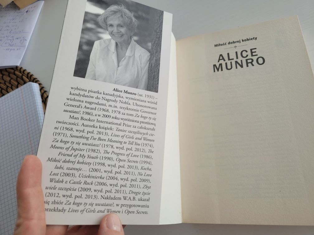 Alice Munro Miłość dobrej kobiety książka NOWA