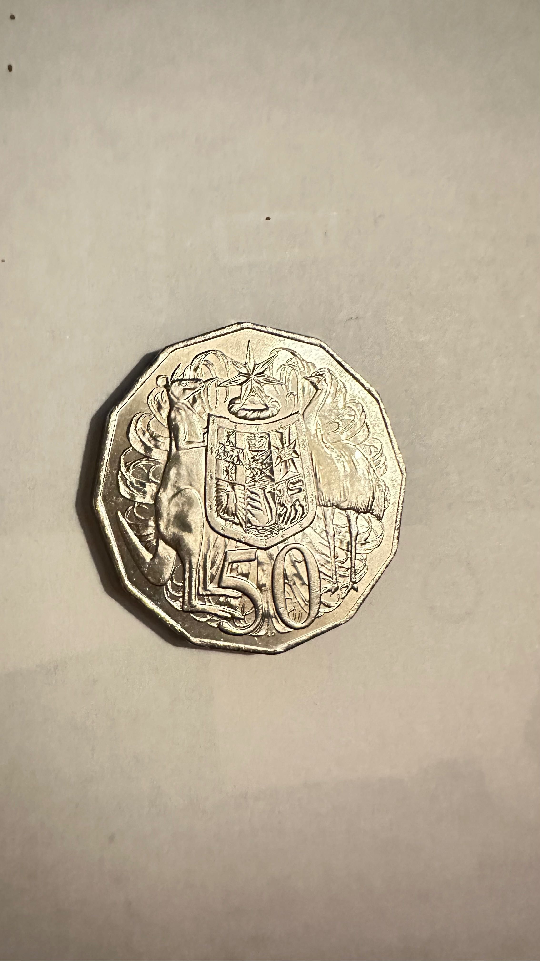 Australia 50 centów - 2024 r. Charles III kolekcje 15