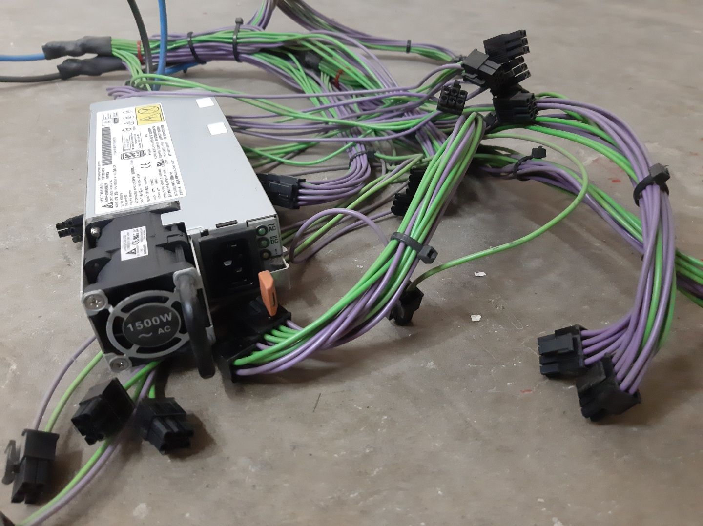 Zasilacz serwerowy 1500W koparka kryptowalut,serwer