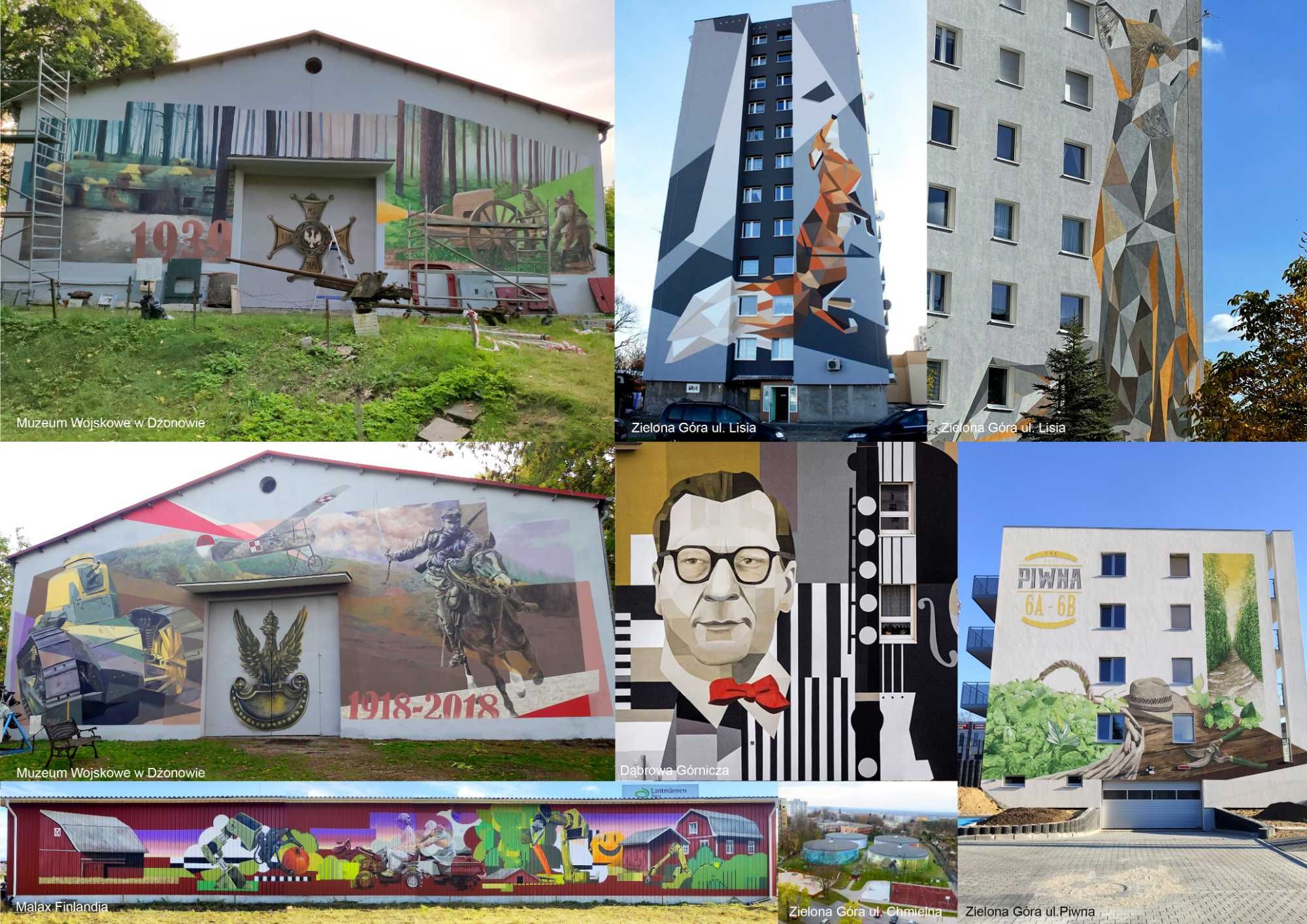 Malowanie Artystyczne Ścian / Graffiti / Mural