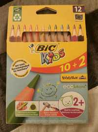 Vendem-se lápis de cor Bic Kids Evolution, embalagem de 12 cores nova