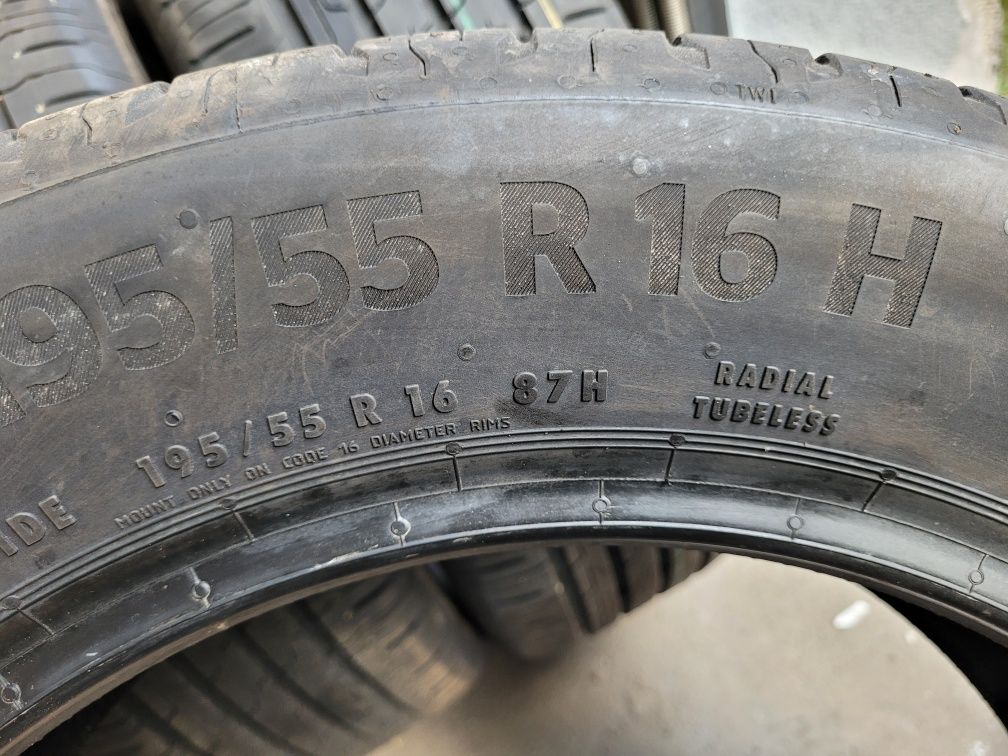 Opony letnie 195/55r16 87h Continental