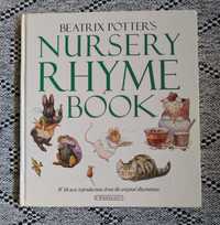 Nursery Rhyme Book Beatrix Potter 1988 Vintage english books angielski