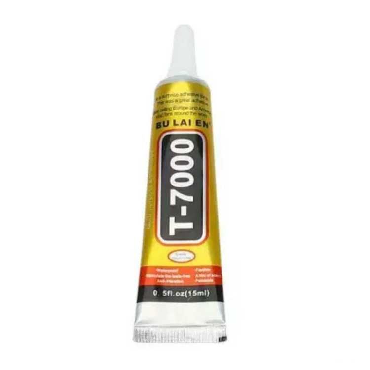 Tubo de cola T-7000 T7000 - 15ml (Preta)