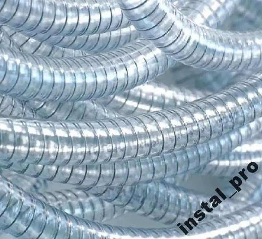 Wąż ssawny PCV spożywczy DN 19 3/4" zbrojony do oprysków NON TOXIC