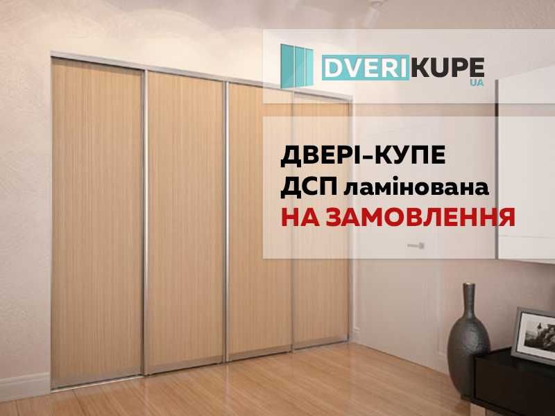 Дешево • Двері для шафи купе • Готовий к-кт для встановлення в нішу