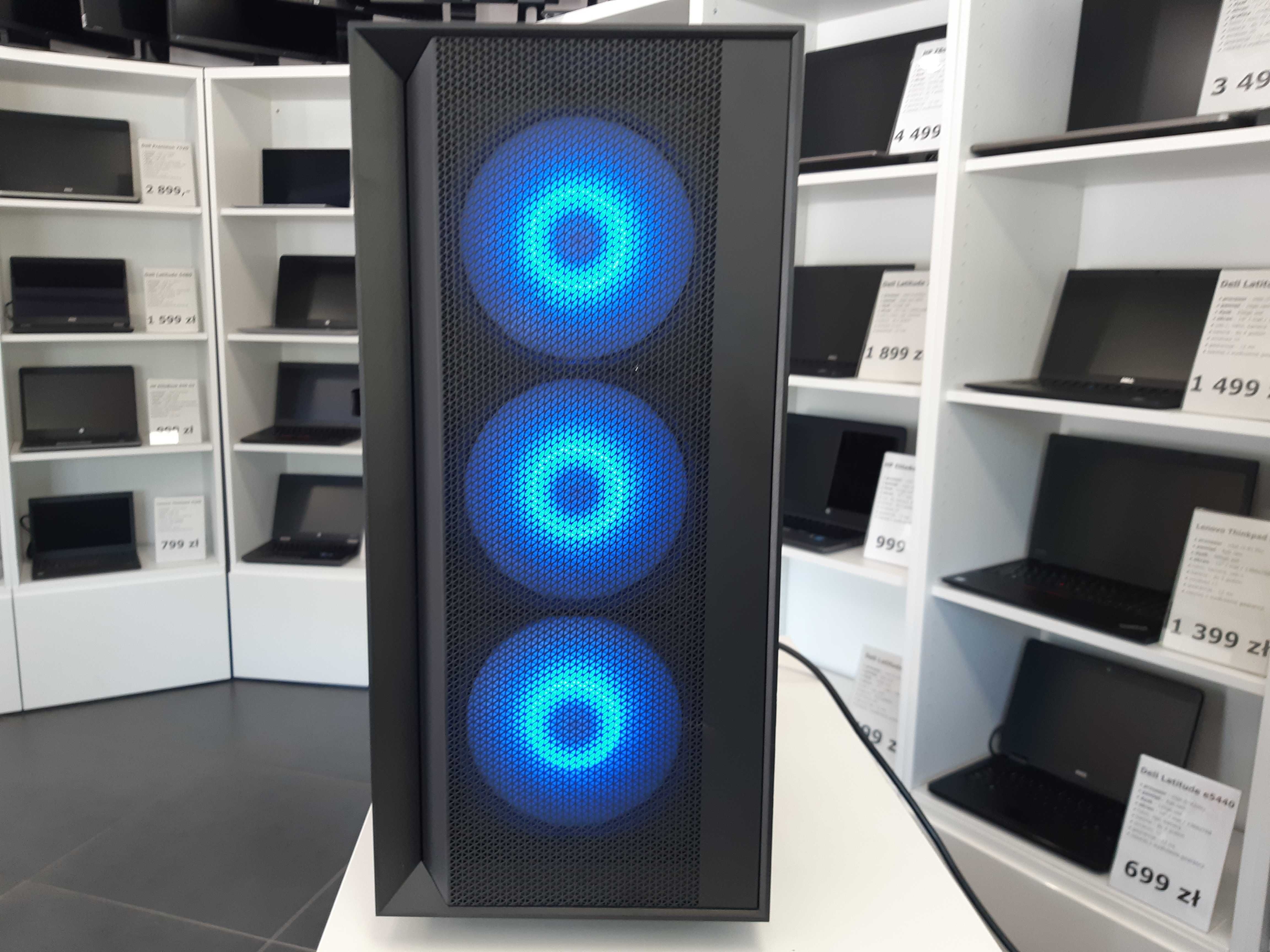Nowy Komputer Gamingowy Ryzen 7 5700X 64GB 2TB SSD Radeon RX 7800 XT