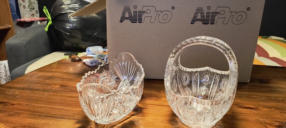 Kryształowe miseczki