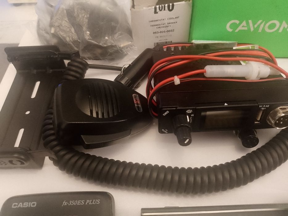 Zestaw elektroniki cb radio president bill
