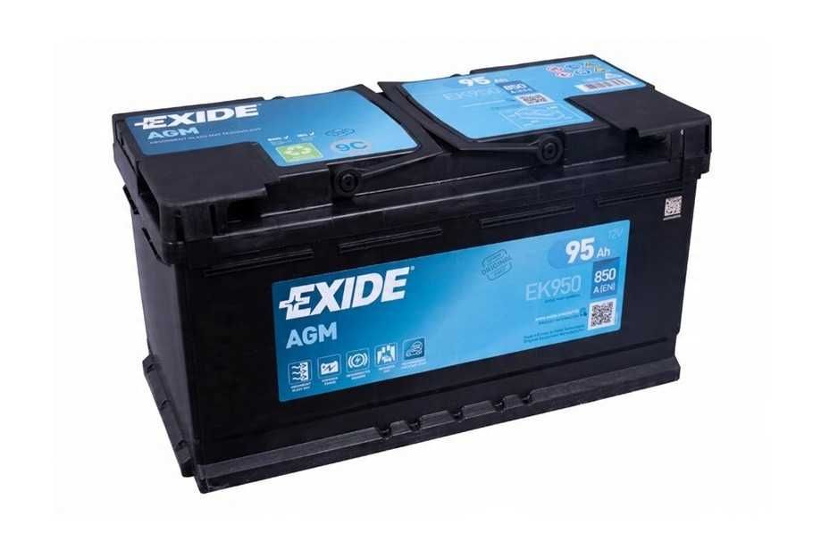 Akumulator EXIDE Start-Stop AGM 95AH 850A EK950