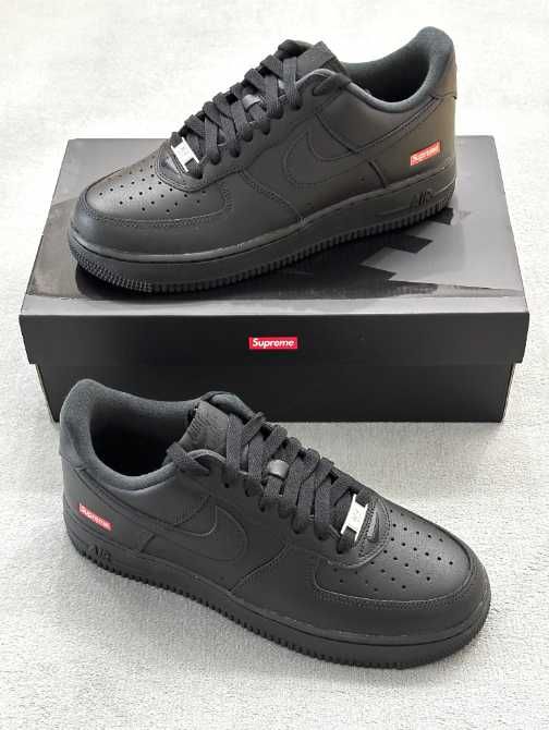 Nike Air Force 1 Low Supreme Black Biegania / R.37.5