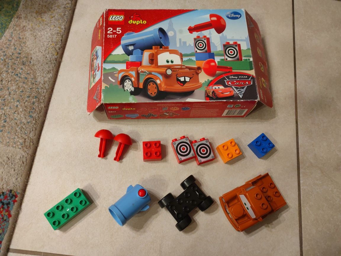 Lego Duplo 5817 Agent Złomek Auta Cars Zygzak McQueen