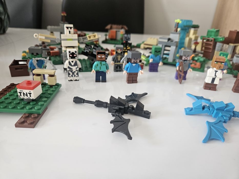 Klocki minecraft ludziki