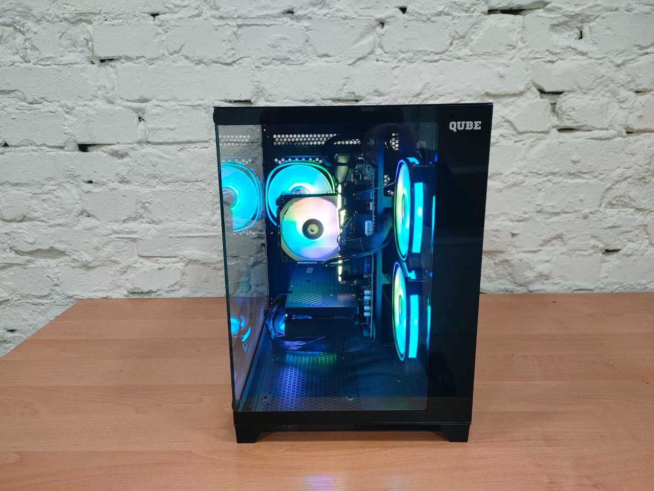 Игровой Компьютер∎Qube REEF∎Ryzen 5 8400F∎SSD 480∎ОЗУ16ОЗУ∎RTX4060 8GB