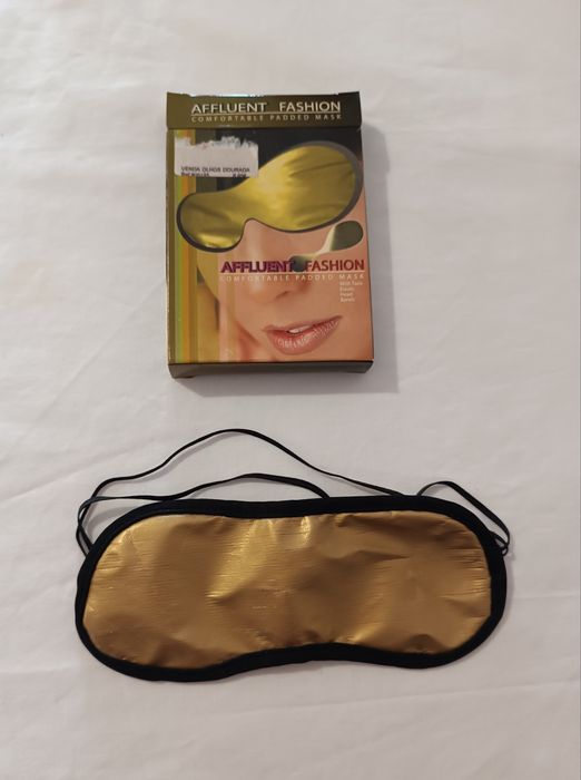 Venda Dourada e preta. Nova em caixa