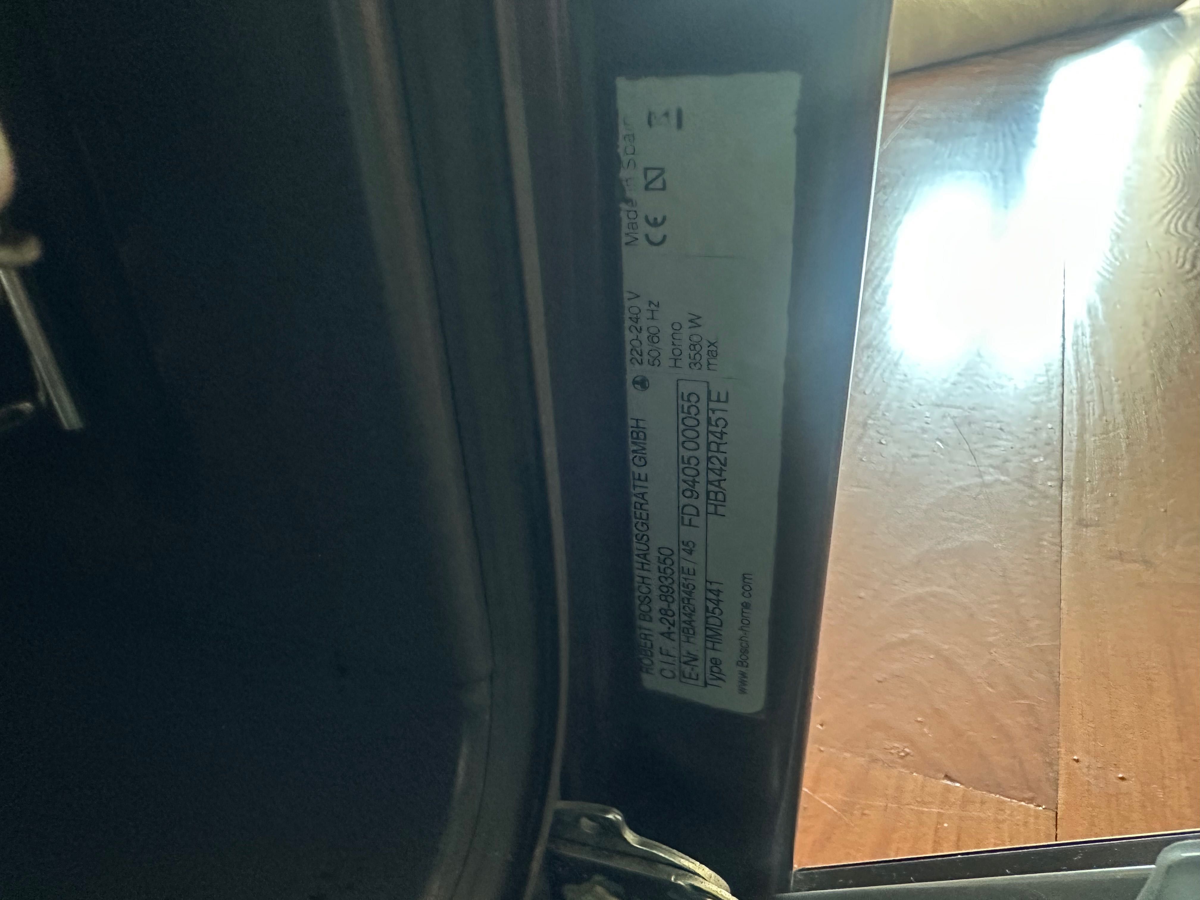 forno bosch e placa de indução balay