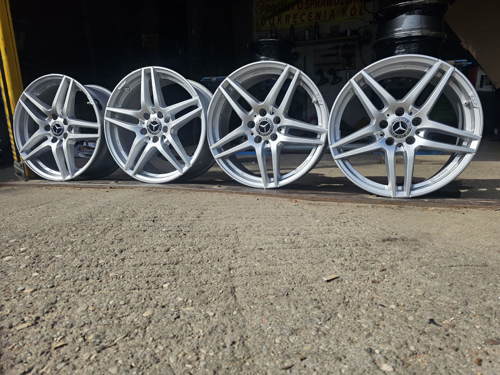 Felgi Aluminiowe Mercedes W253- R18 5x112 ET38-8J+czujniki
