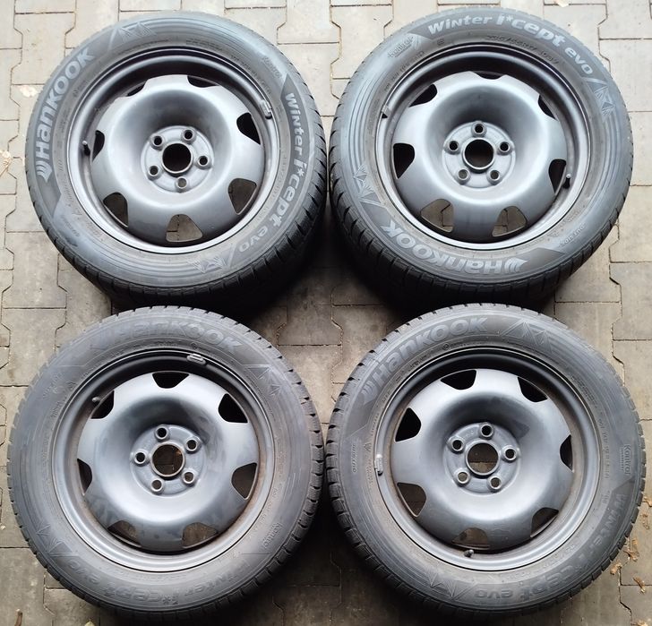 Koła zimowe 5x120 17" ET 55 oryginał VW T5, T6 205/65 r16C