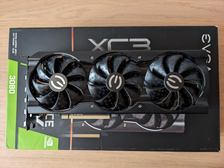 RTX 3080 EVGA XC 10GB Placa Gráfica