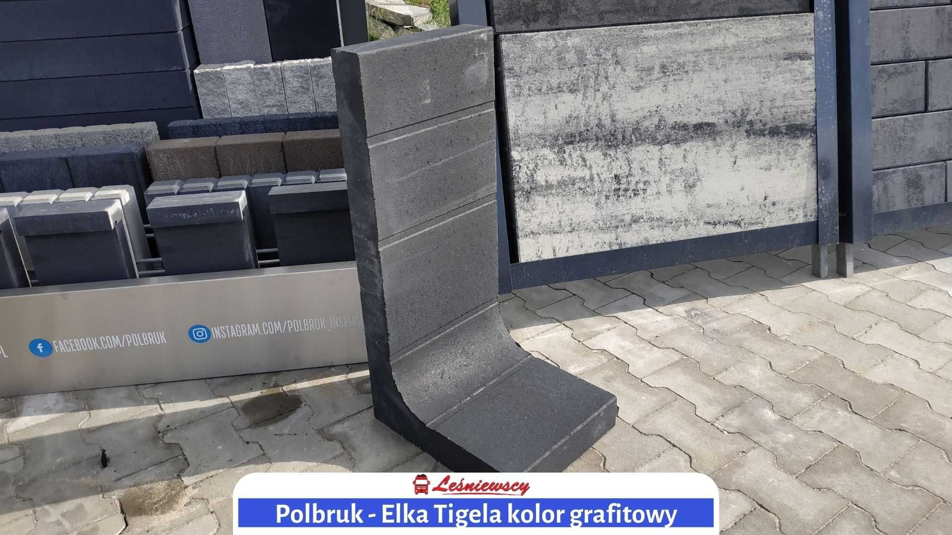 Donica do kostki brukowej Polbruk TIGELA elka 80x42x33cm PALISADA