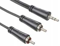 Hama Kabel Audio Aux Mini Jack 3,5 Mm /2 Xrca/1,5M