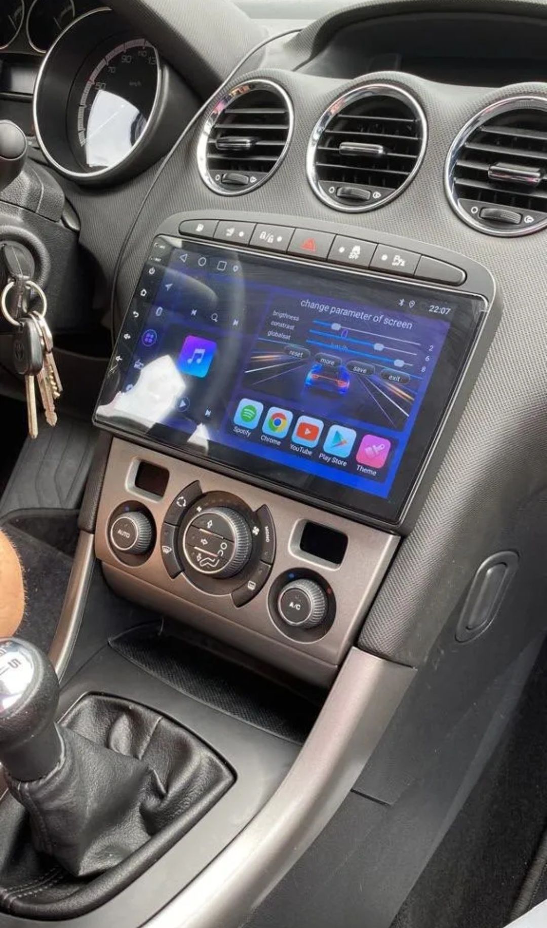 Rádio 4/64GB Peugeot 308/408 Android 14