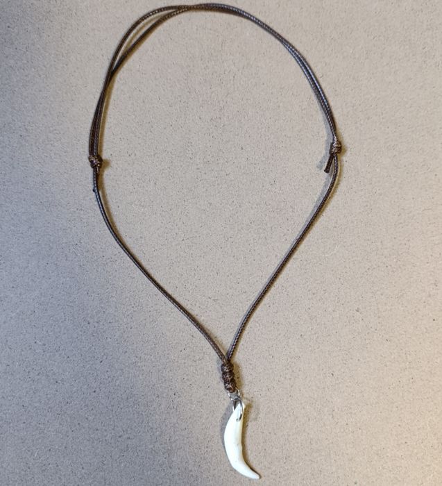 wisiorek z zebem lisa