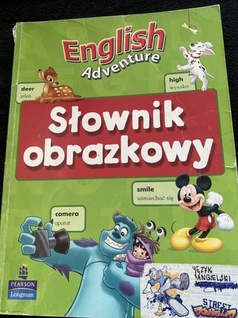 Słownik angielsko-polski obrazkowy English Adventure