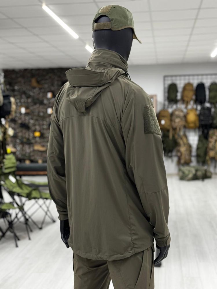 Куртка Helikon Trooper StormStretch Softshell MK2 - Taiga Green Coyote