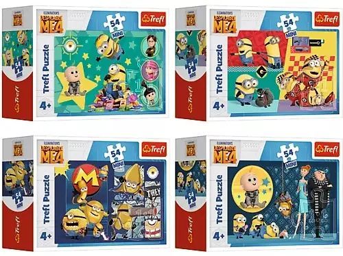 Puzzle 54 Mini Trefl - Z Minionkami Fajnie Jest!  Nowa