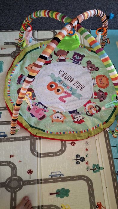 Музичний дитячій розвиваючий килимок