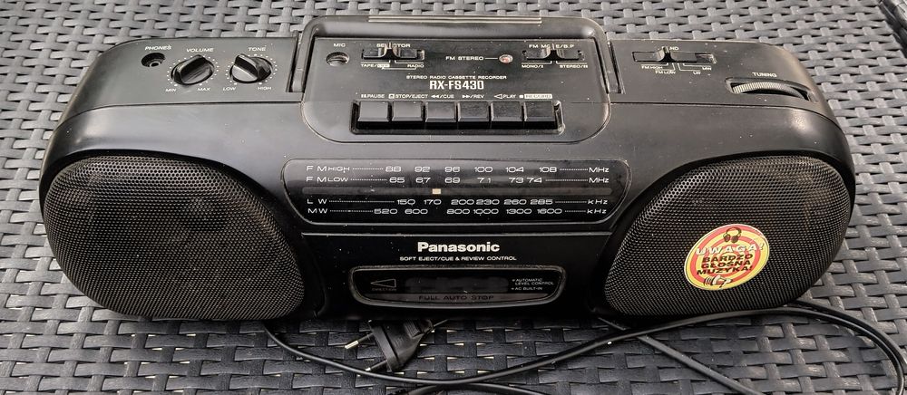 Radiomagnetofon Panasonic RX FS 430.
