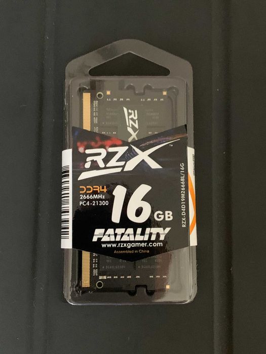 Memória Portátil DDR4 16Gb 2666Mhz 1.2v (NOVA)