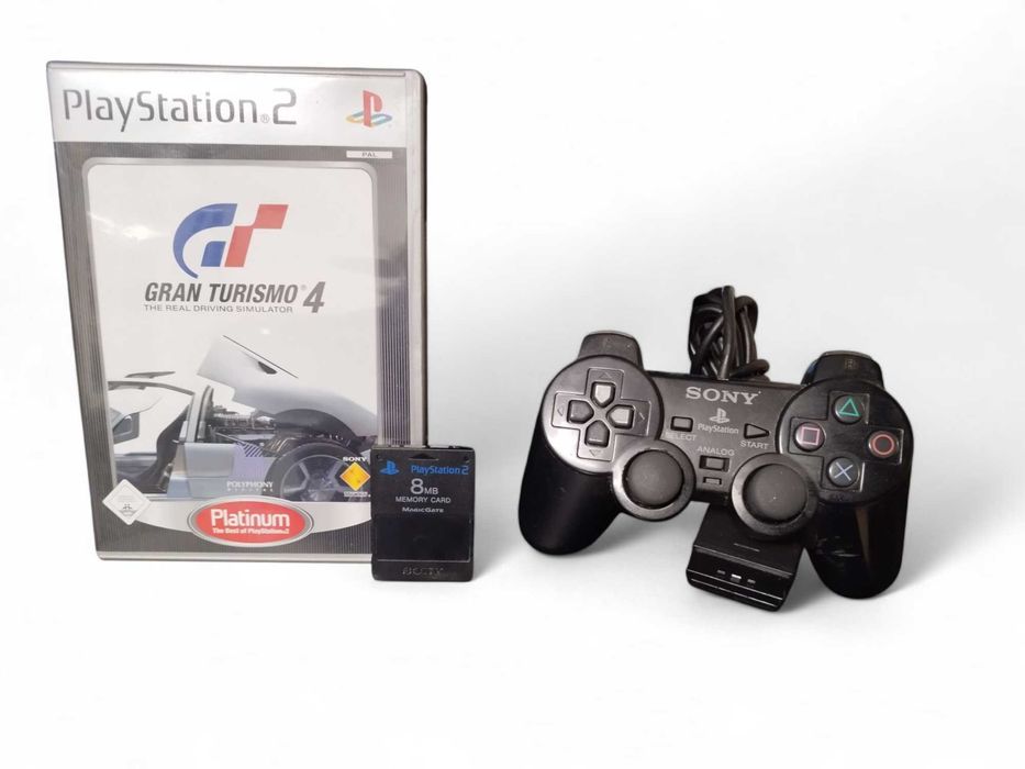 Konsola PS2 Slim Pełny Zestaw