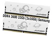 Оперативна памʼять Juhor DDR4 3600 CL18 32Gb (2x16)