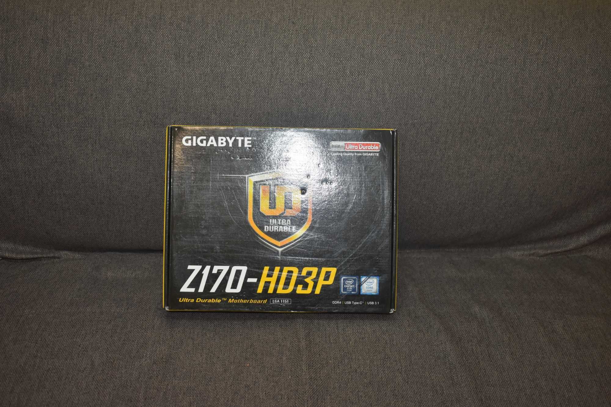 Материнська плата 1151 сокет GIGABYTE Z170-HD3P