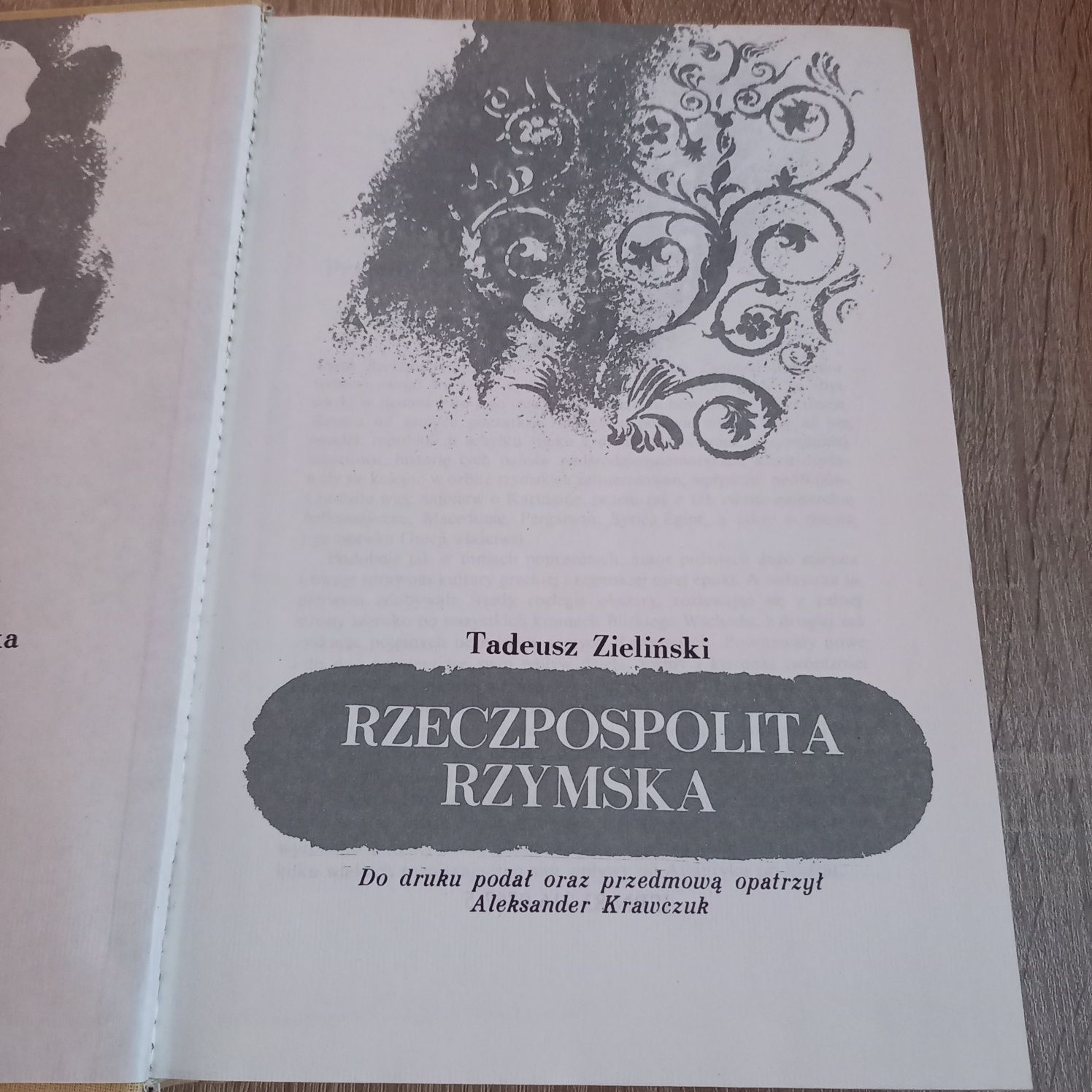 Książka Rzeczpospolita Rzymska / Tadeusz Zieliński