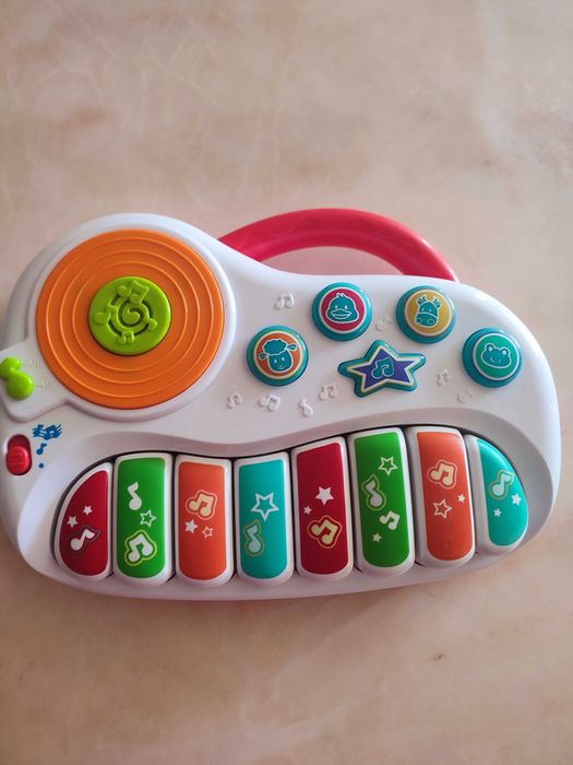 Teclado musical infantil
