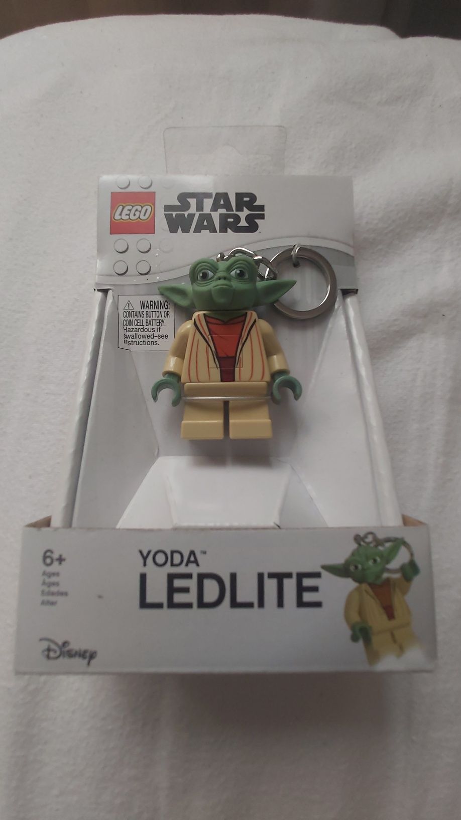 Lego Yoda latarka led ledlite nowa brelok figurka