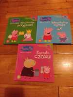 Świnka Peppa książka z dvd - 3szt