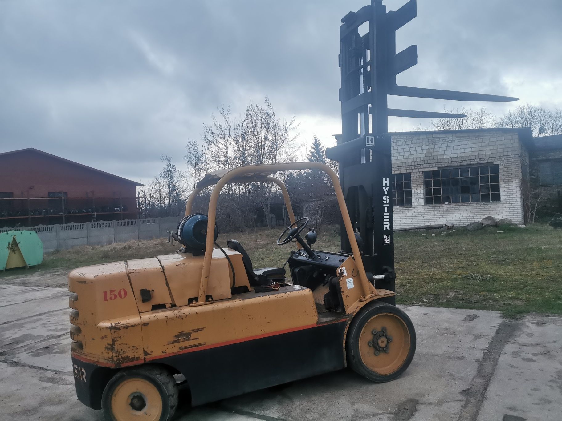 Wózek Widlowy/Widlak /Hyster S150A/7500kg