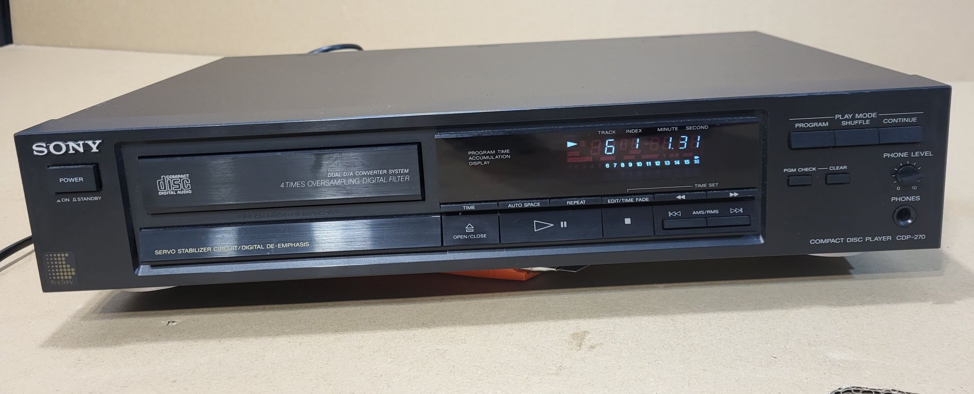 odtwarzacz CD Sony CDP-270