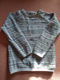 Sweter dla chłopca h&m rozm 98/104 świąteczny