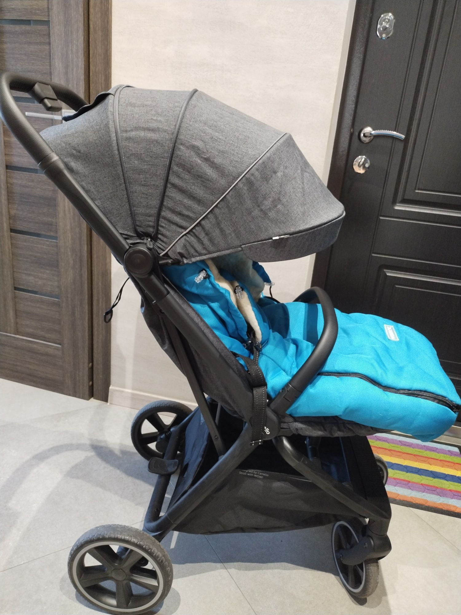 Прогулянкова коляска Carrello Corsa CRL-5518 Solid Grey