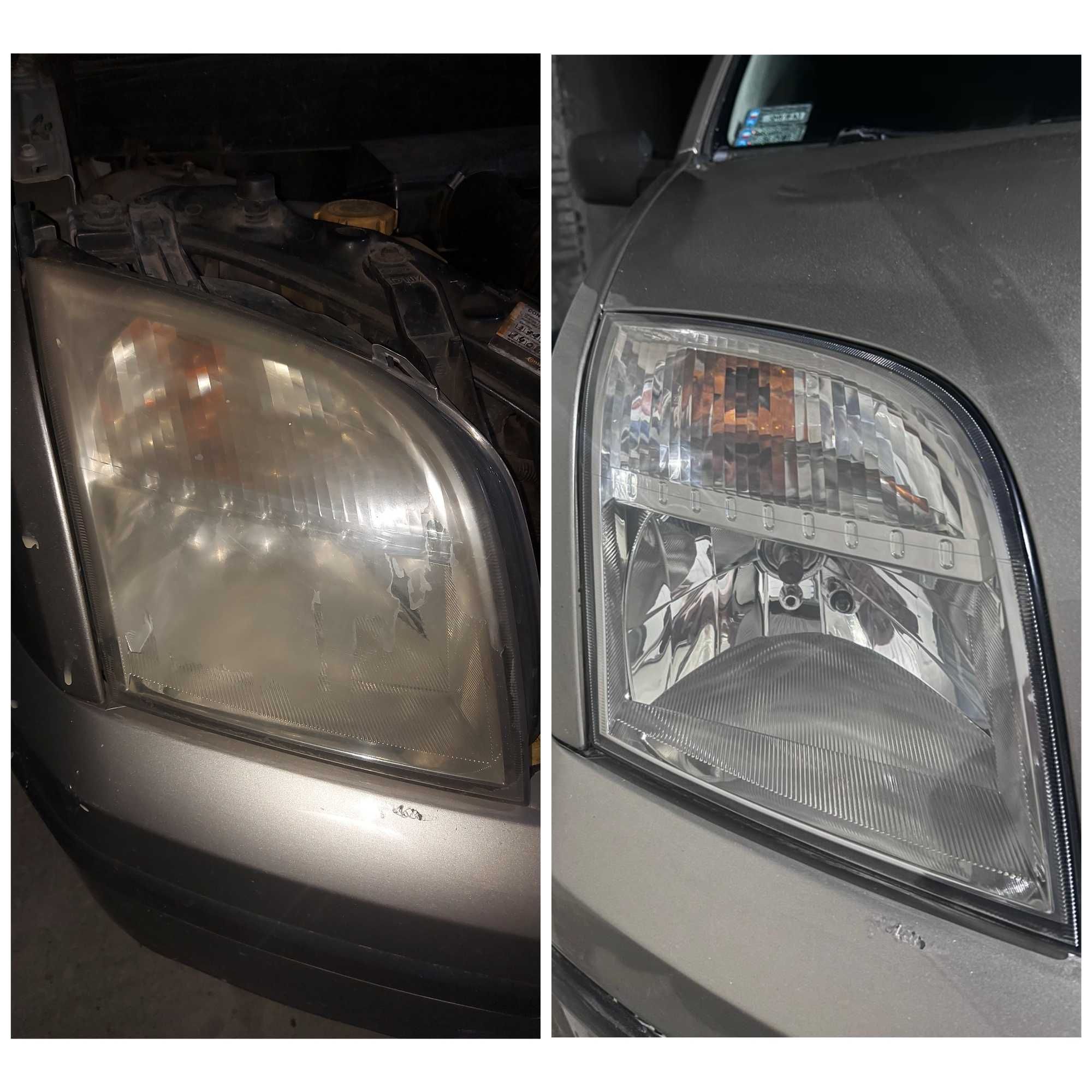 Polerowanie lamp/regeneracja Dojazd do Klienta_klejenie plastików