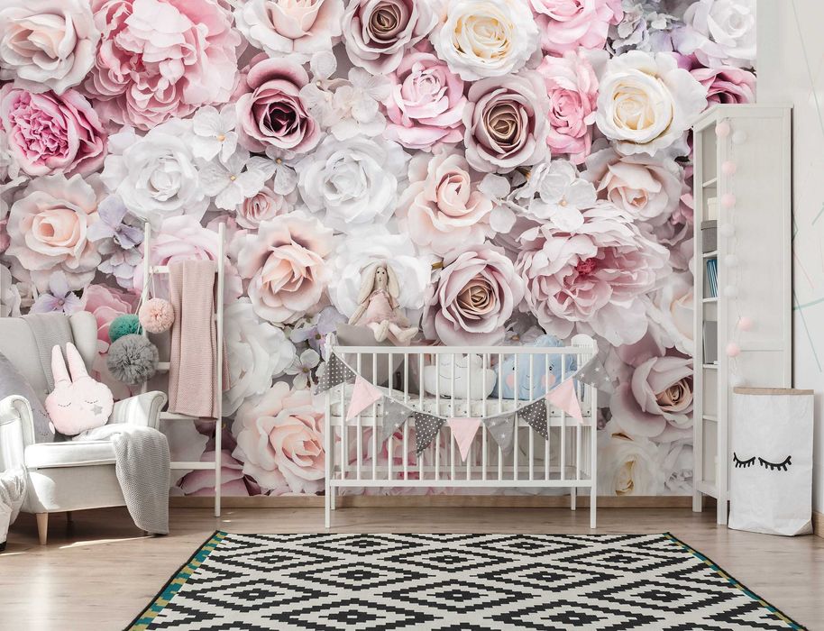 Fototapeta Róże Kwiaty Miłość Uczucie Na Ścianę 3D Twój Rozmiar + KLEJ
