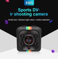 Câmara de vídeo Mini SQ11 com iluminação nocturna, um sensor de movim