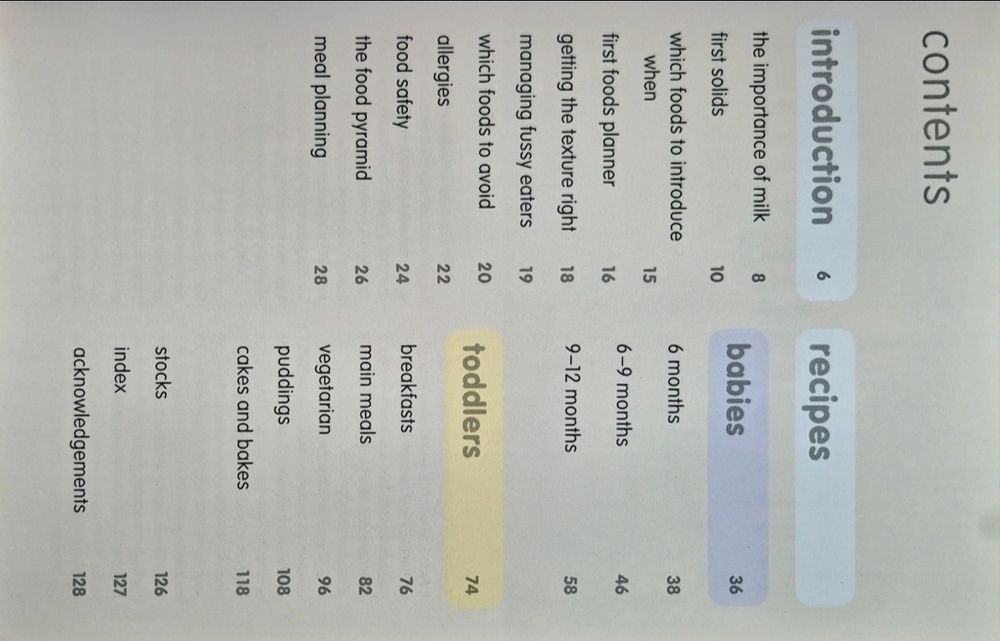 Book - feeding your baby