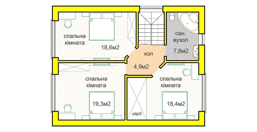 Коттедж 148 кв.м + ділянка 9,5 соток у с. Дмитрівка