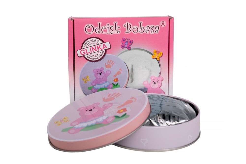 Odcisk Bobasa Glinka Różowy Opera-Tech